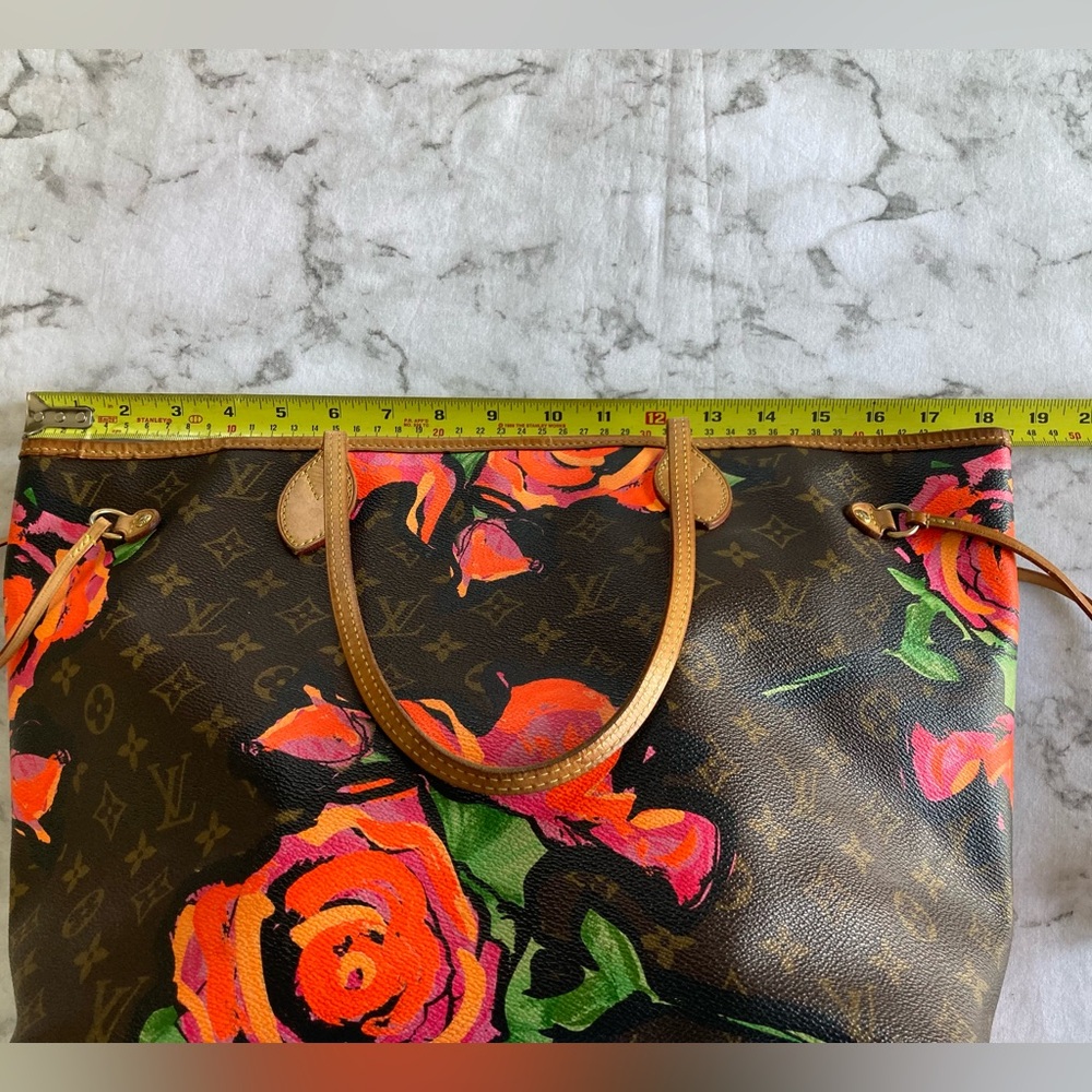 Louis Vuitton Neverfull Stephen Sprouse roses limited edition collectors item - Picture 10 of 13